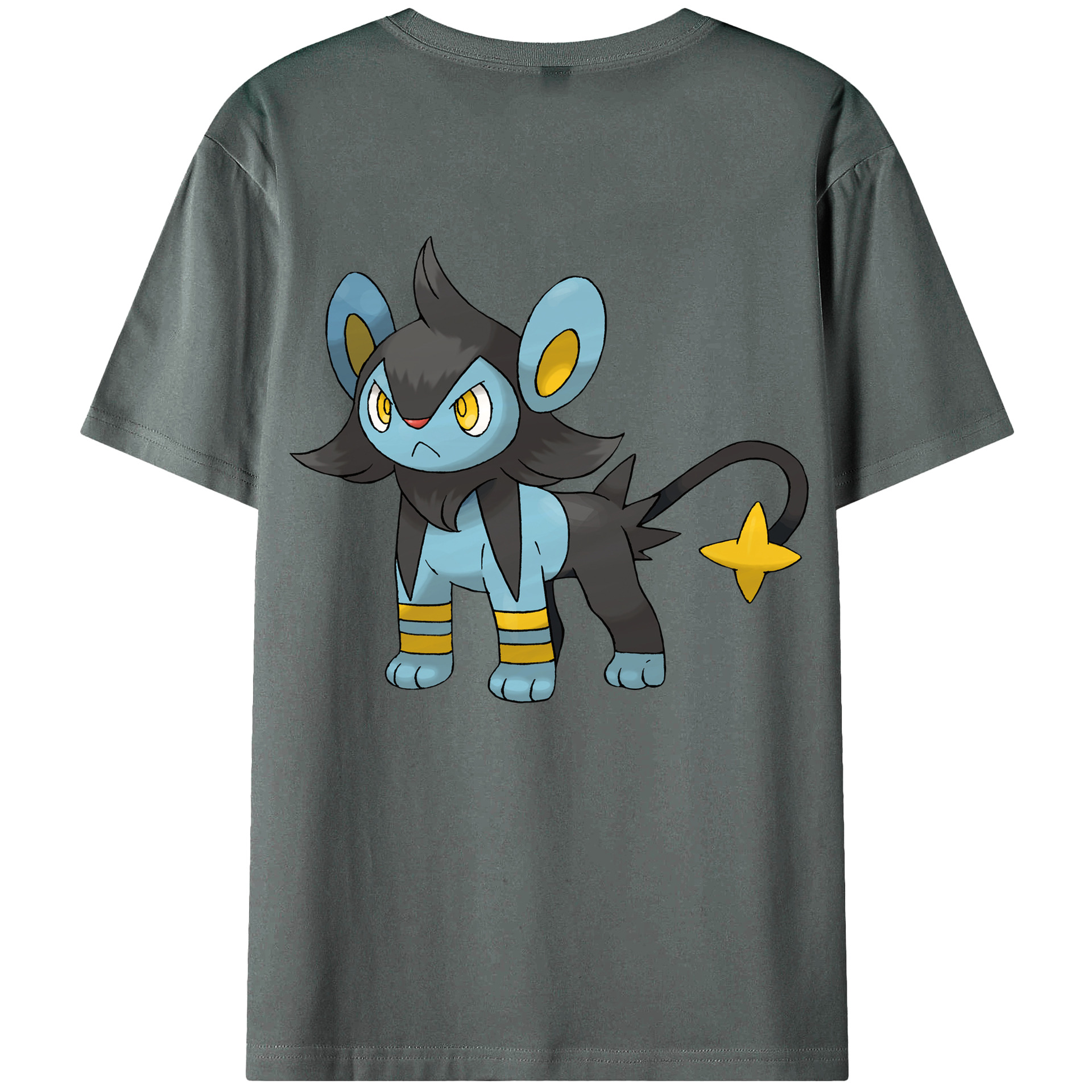 （画像用） ポケットモンスター Pokémon 綿100％半袖Tシャツ（背面プリント）